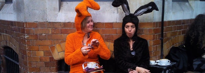 Easter bunnies