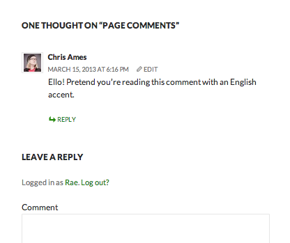 Read comment