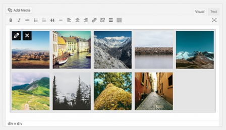 Visual editor