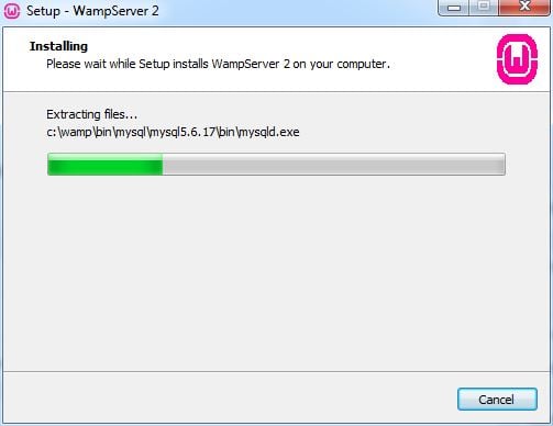 Install WampServer