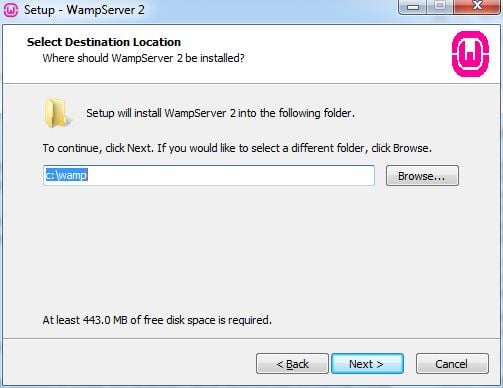 Installation location