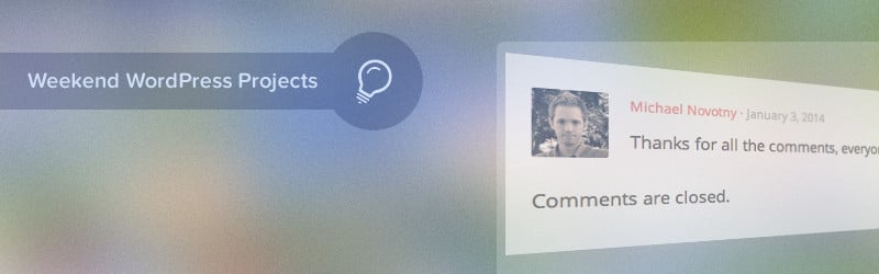 Weekend Project feature image