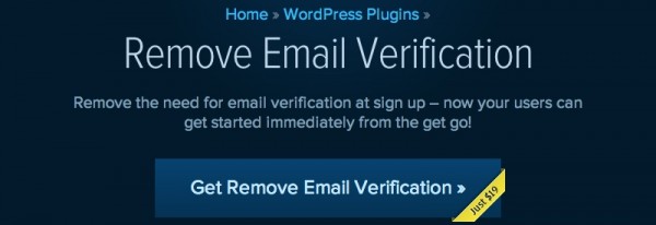 Remove Email Verification image