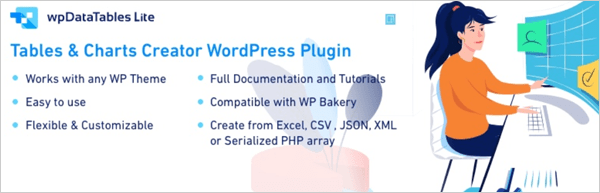 wpDataTables – Tables & Table Charts image