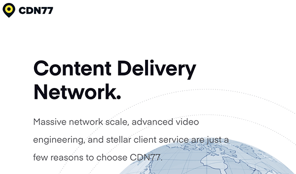 CDN77 header.