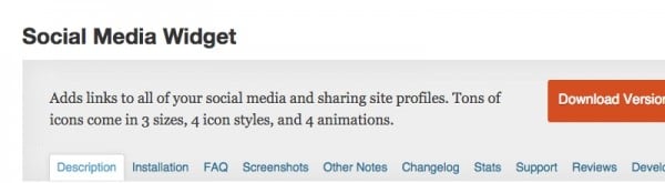Social Media Widget image
