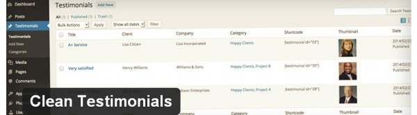 Clean Testimonials image