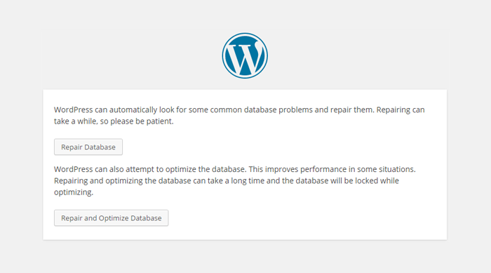 WordPress Optimization Tool