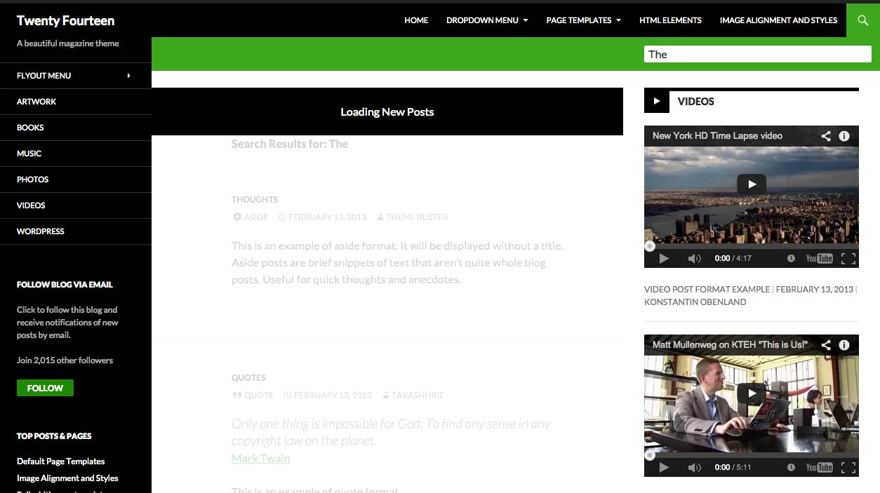 Loading Posts With AJAX