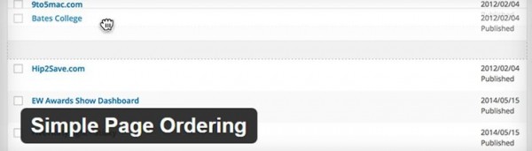 Simple Page Ordering