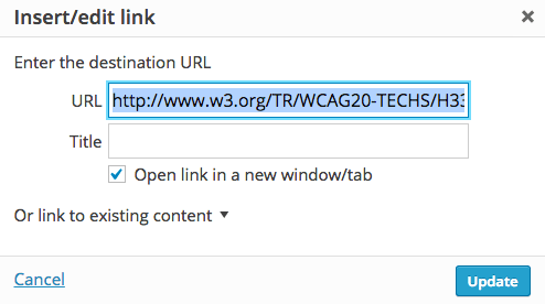 WordPress 4.1 link title attribute