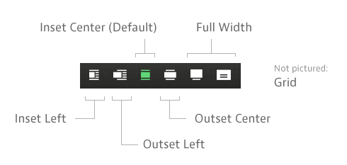 Image embed options