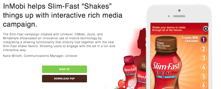 inmobi-slimfast-campaign