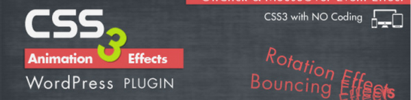Animation CSS3 Effects Wordpress Plugin image