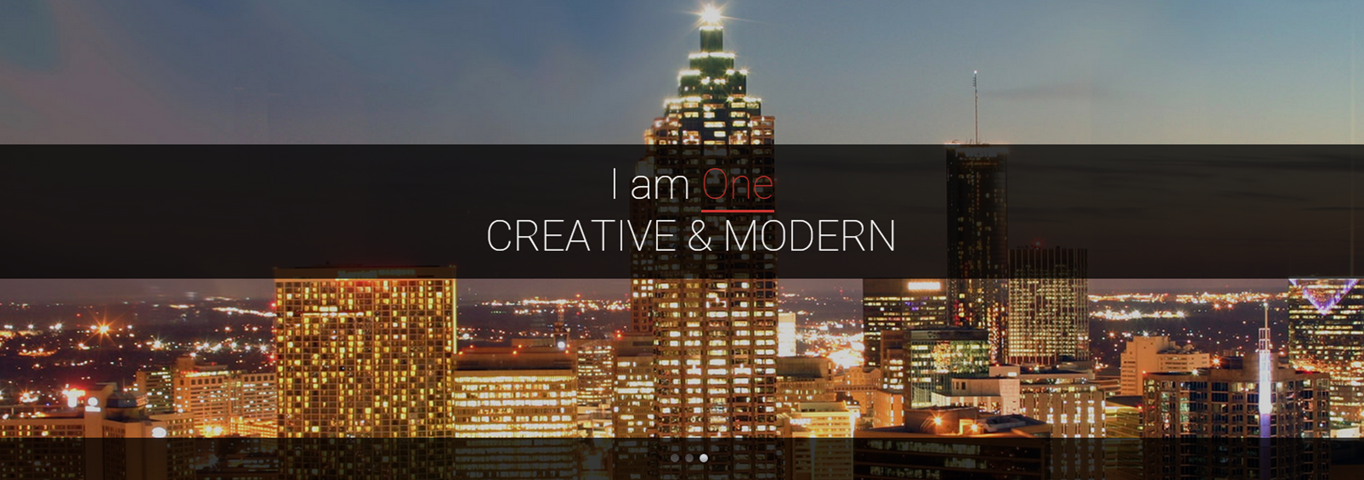 The I Am One theme's slider\.