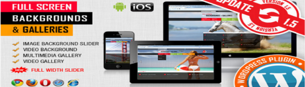 Image & Video FullScreen Background WordPress Plugin image