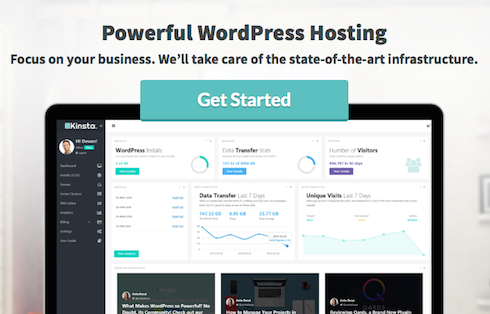 Kinsta is just one of many managed WordPress hosts.