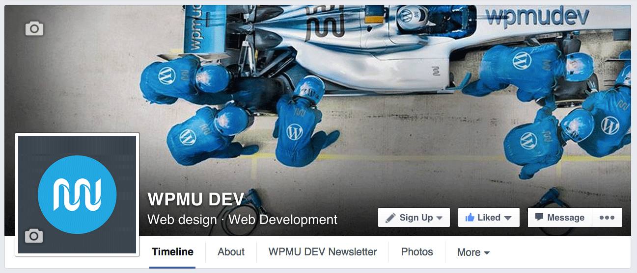 Our Facebook page. Like us!