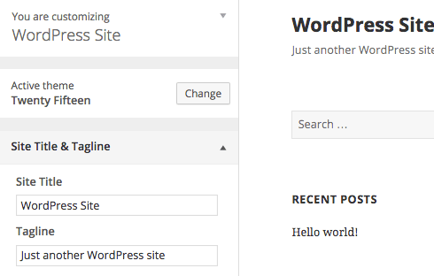 There’s no excuse for leaving “Just another WordPress site” on your site.