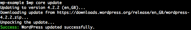 Update WordPress