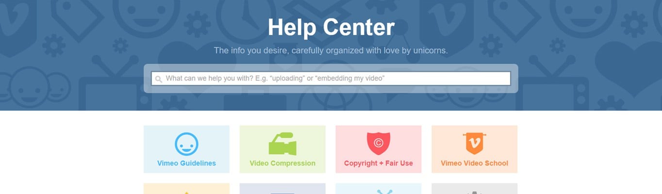 When you're in need the help center has all the answers.