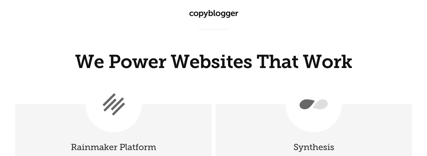 Copyblogger: Copywriting advice for bloggers and online marketers.