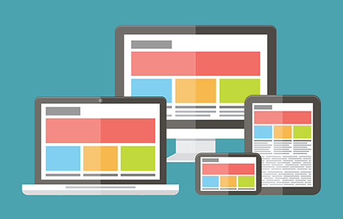 "Responsive design is an approach to web design aimed at crafting sites to provide an optimal viewing and interaction experience – easy reading and navigation with a minimum of resizing, panning, and scrolling – across a wide range of devices." - Wikipedia.