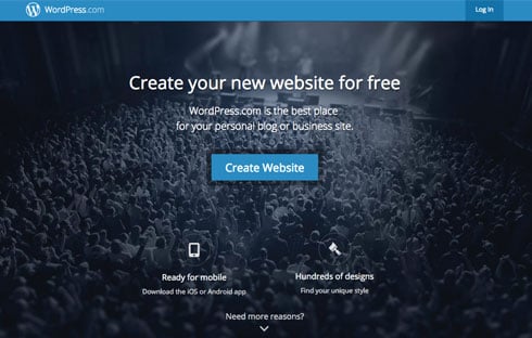 WordPress.com offers free web hosting.