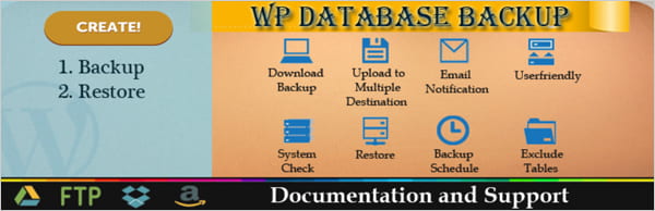 6. WP Database Backup image