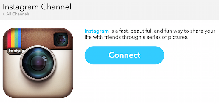 IFTTT Instagram Connect