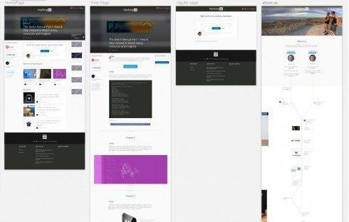 HackingUIs implementation of Sketch's artboard.
