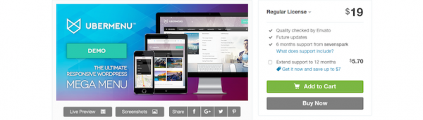 UberMenu image