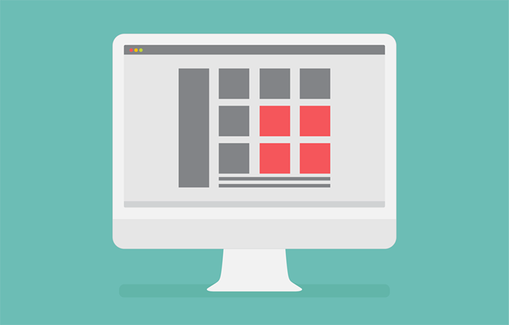 An area is what forms the different layout sections in your grid.