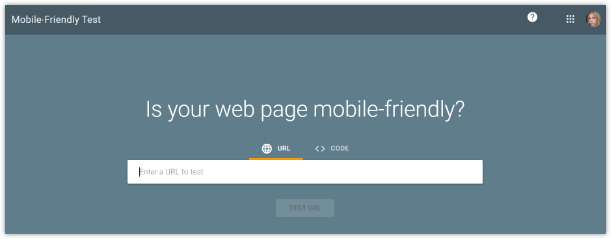 googles mobile friendly test