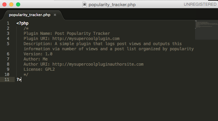 This plugin started off just like my first attempt.