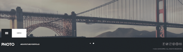 Photo Architecture WordPress Theme image