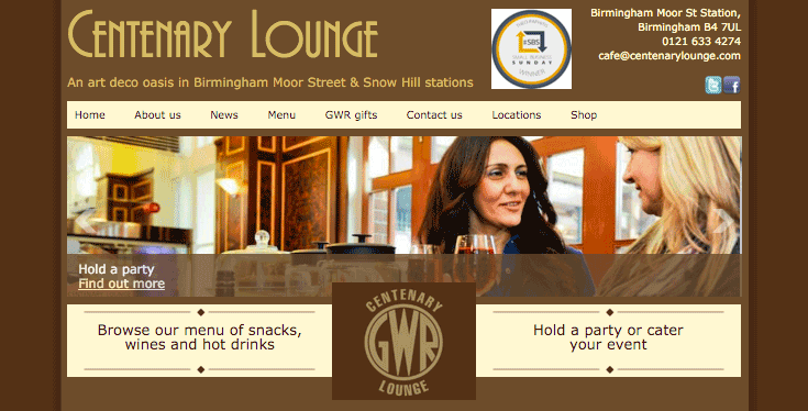 Spending time with the owner of my client Centenary Lounge has strengthened our relationship.