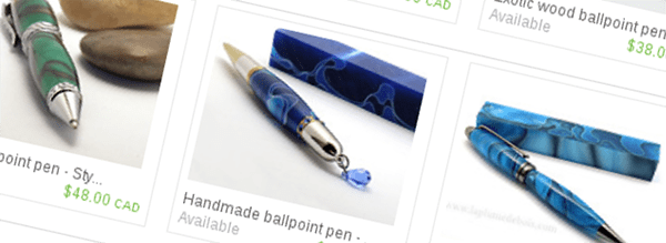 Etsy shop header.