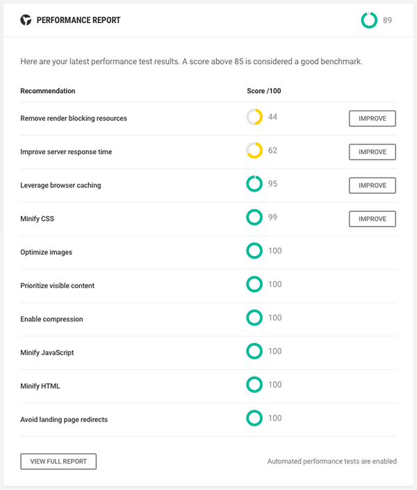 Hummingbird plugin performance report