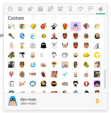 Another week, another custom emoji...
