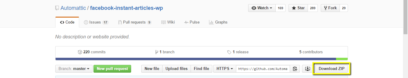 click "Download ZIP" to download the plugin file