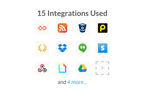 We like to integrate.