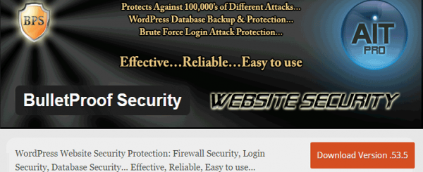 BulletProof Security image