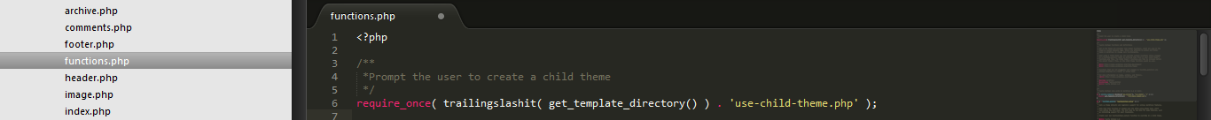 just copy and past the code into the function dot php file