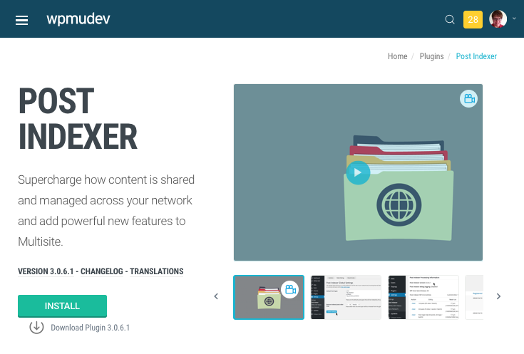 Post Indexer plugin