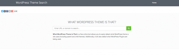 What WordPress Theme Is That image