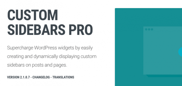 Custom Sidebars Pro image