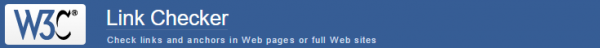 W3C Link Checker image