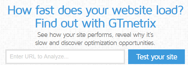 GTMetrix image