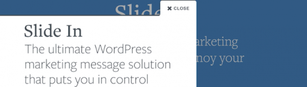 Pop-ups and Slide-Ins image